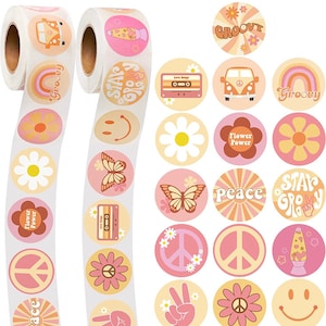Groovy Stickers, Groovy Party, Groovy Birthday, Two Groovy stickers, two groovy candy bags, Groovy, two groovy