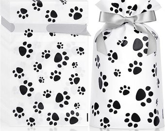 Dogs Treat Bags, dogs favor Bags, dogs Party decor, dogs birthday, dogs favors, lets pawty treat bags, lets pawty, lets pawty party