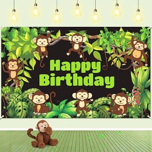 Lets Go Bananas Backdrop, Our little Monkey backdrop, going bananas backdrop, Lets go bananas party, banana party, banana favors, going bana