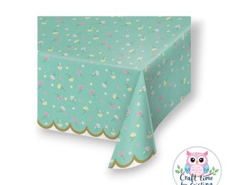 Tea Party tablecloth, Garden Party, Floral Tea Party, Tea Baby Shower, Wedding Shower Tea, Tea Birthday, Tea for Two, Tea Party Birthday