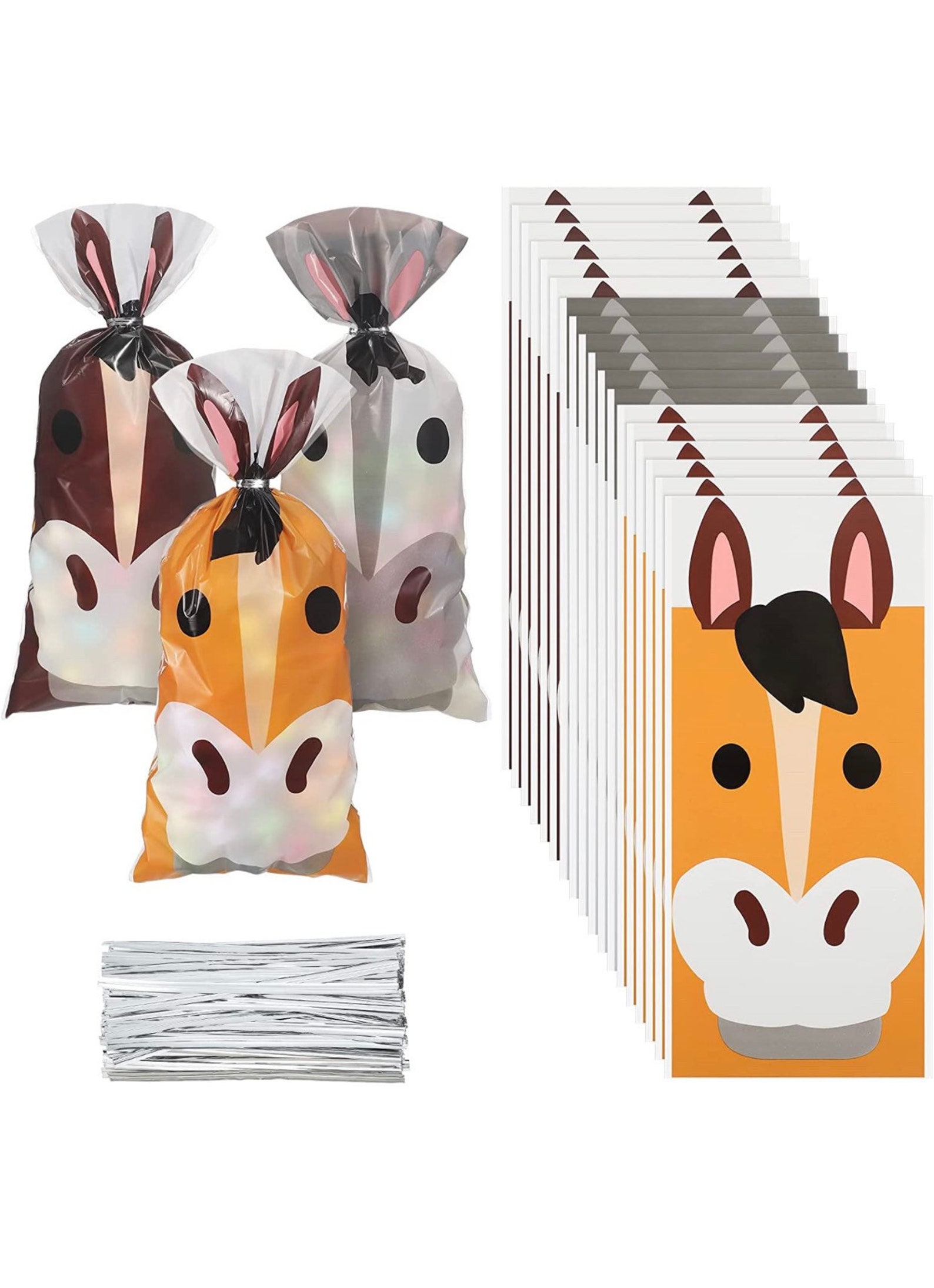 Horse Treat Bags Cowgirl Treat Bags Horse Birthday Horse Etsy