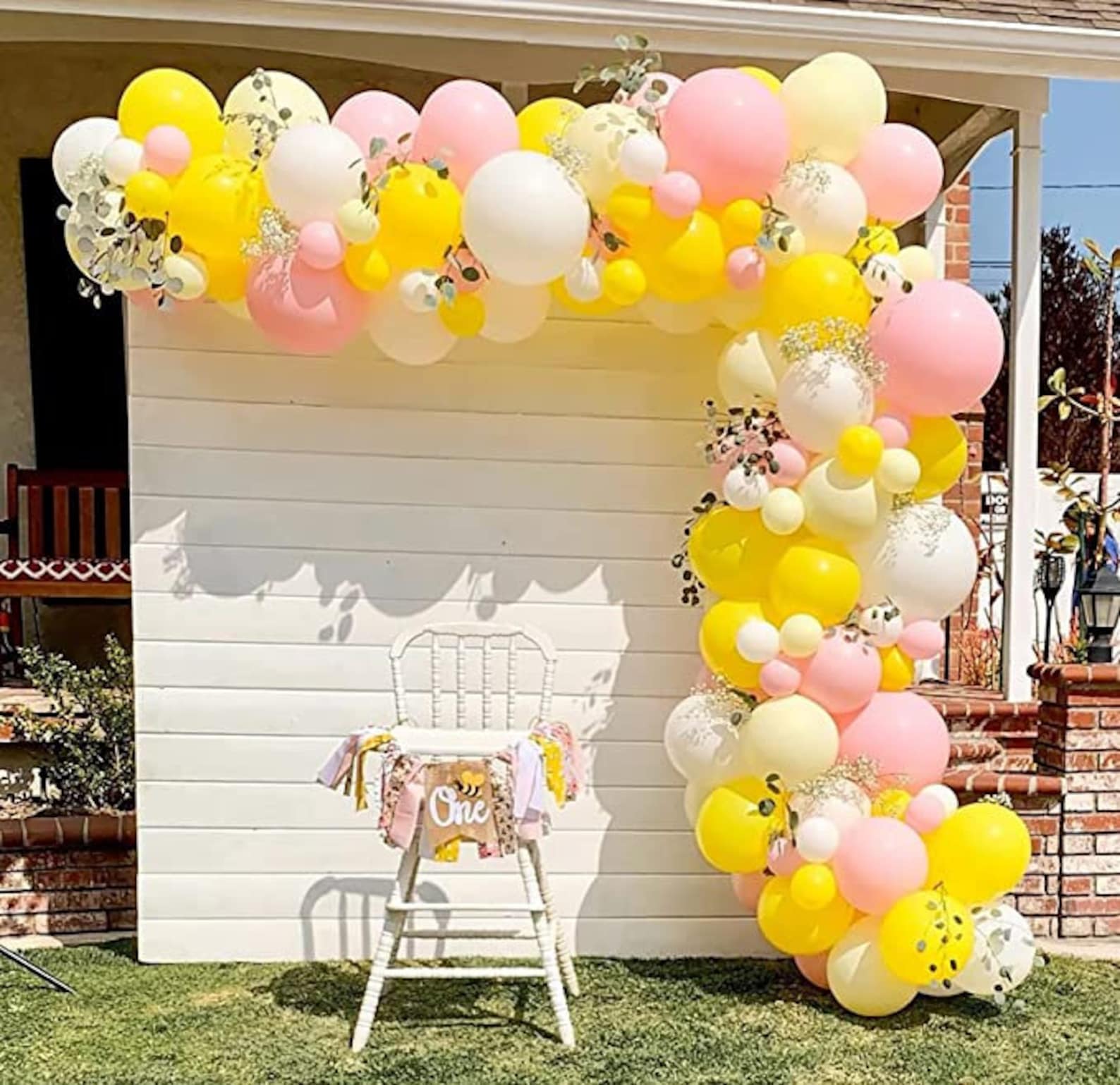 Lemon Balloons Garland Lemon Party Lemonade Balloons Etsy