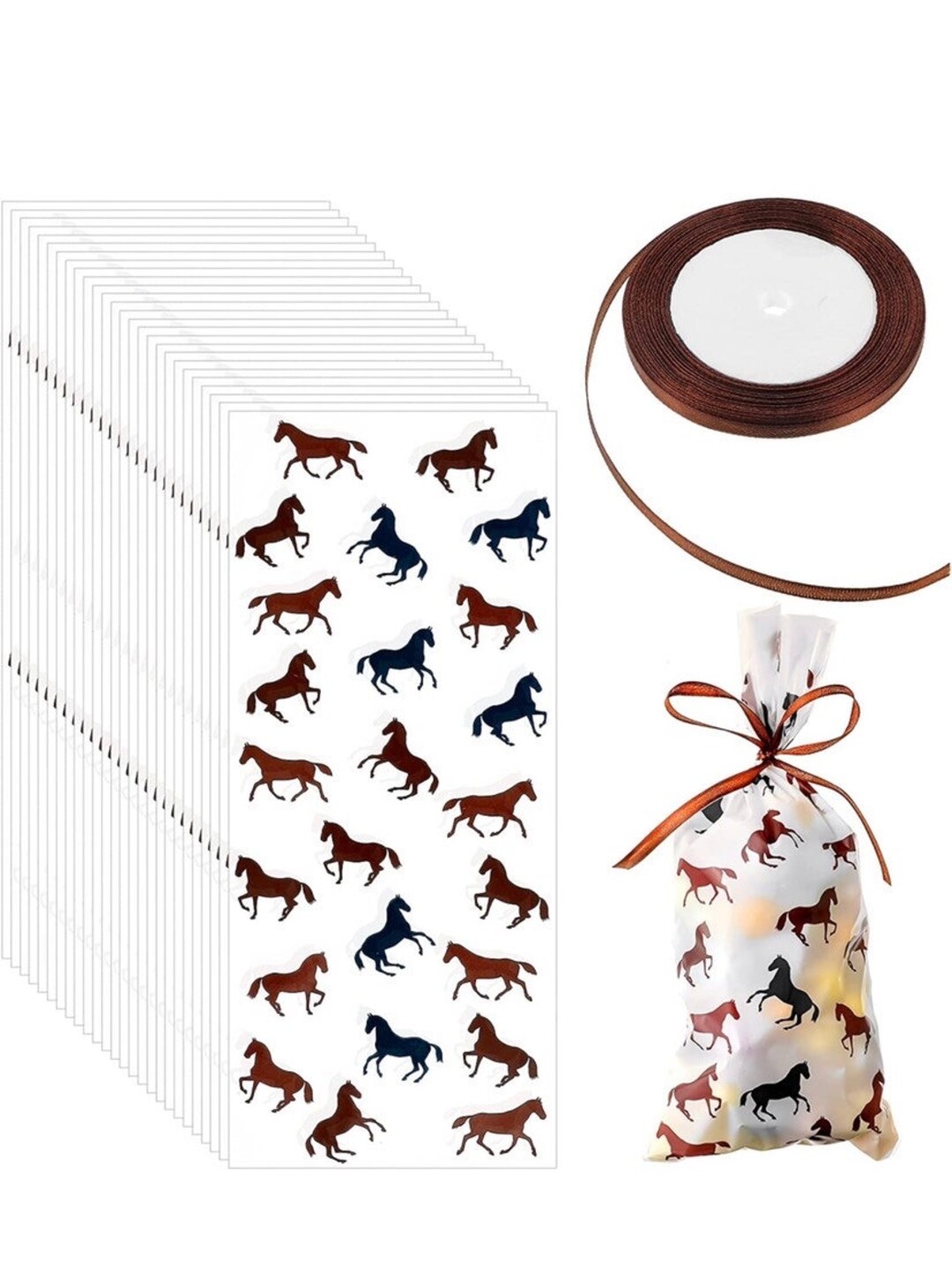 Horse Treat Bags Cowgirl Treat Bags First Rodeo Treat Bag Etsy