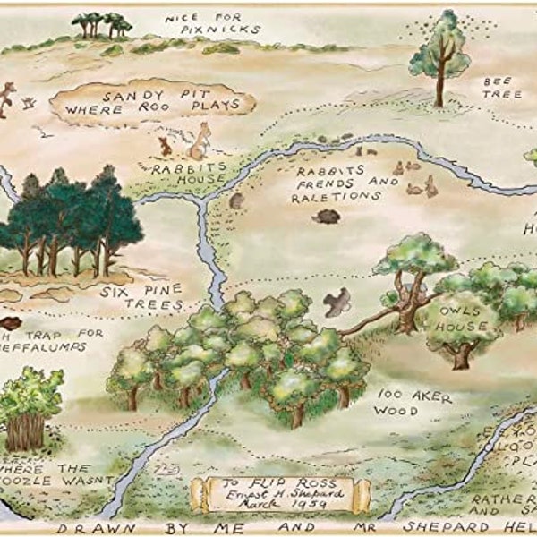 Hundred Acre Wood - Etsy