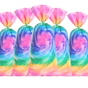 Tie dye treat Bags, tie dye favor Bags, tie dye birthday, tie dye party favors, cellophane bags, tie dye party, tie dye, tie dye party decor