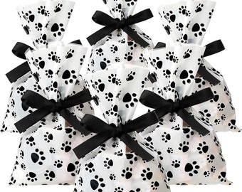 Dogs Treat Bags, dogs favor Bags, dogs Party decor, dogs birthday, dogs favors, lets pawty treat bags, lets pawty, lets pawty party