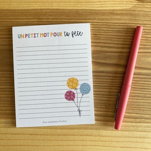 Notepad (25 sheets) - A little festive note