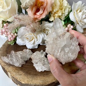 Clear Quartz Cluster, Crystal Specimen, spc111