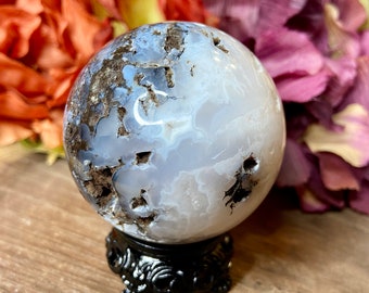 Sphalerite Druzy Super Sparkly Crystal Sphere:2.25