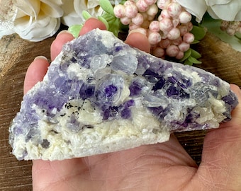 Purple Fluorite Cubed Specimen, spc108, Crystal Specimen