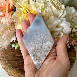 Druzy Agate Diamond, Crystal Diamond Carving, twr141.4