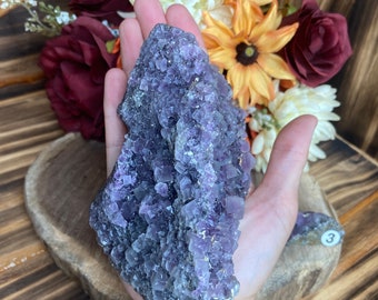 Purple Fluorite Cubed Specimen, spc139, Crystal Specimen