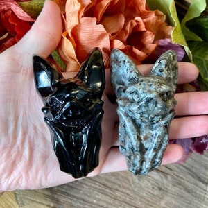 Crystal Bat, Black Obsidian Bat, crv416, Yooperlite Bat, Hanging Crystal Bat, Halloween Crystal