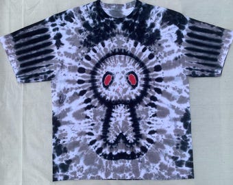 Tie-Dye T-Shirt: Handmade Halloween Mummy Design
