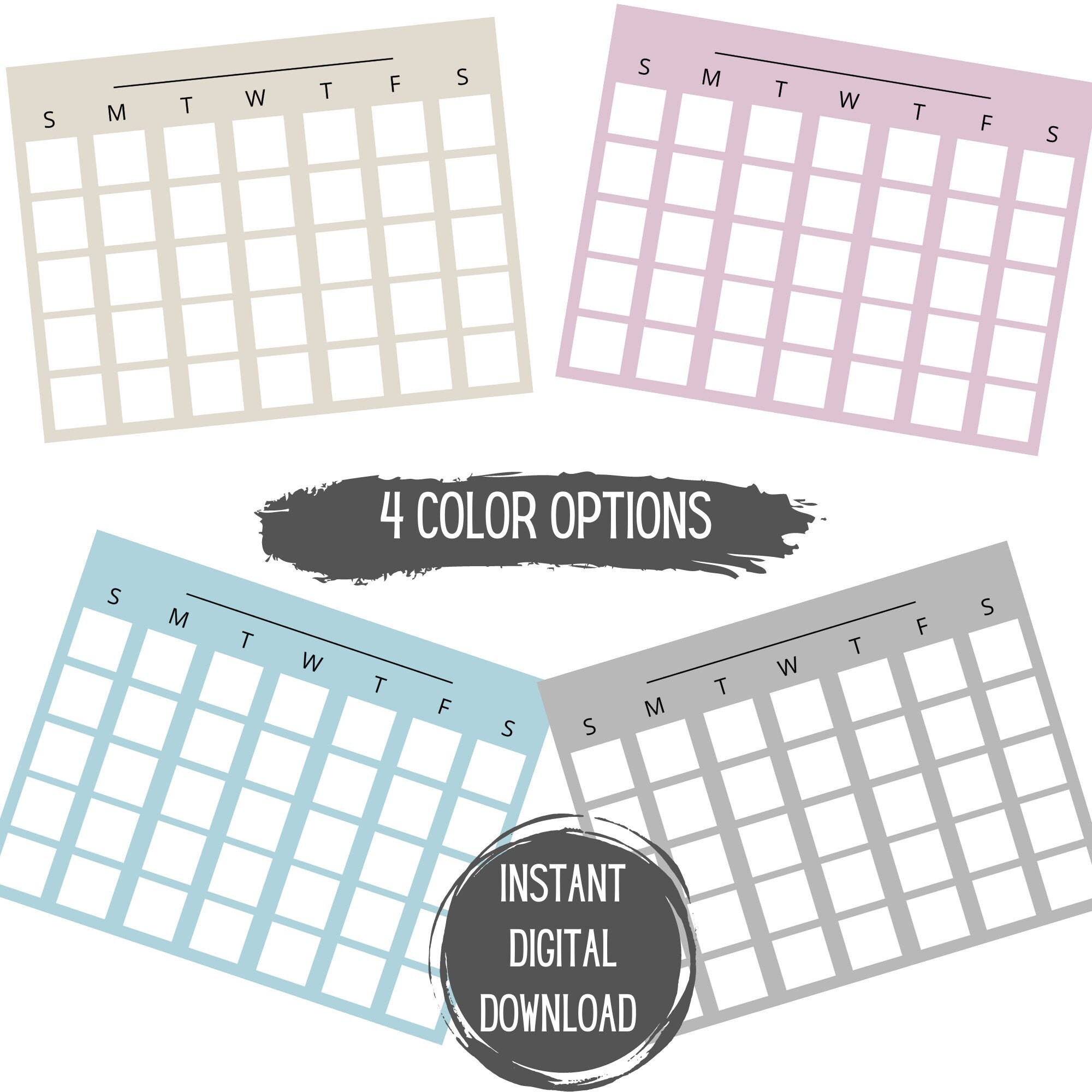 Blank Monthly Calendar Free Printable Calendar Printable Monthly 