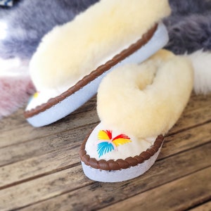 Candyfloss Sheepskin Slippers Luckydip