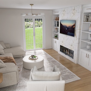 Realistic 360 Degree View Of Room - Interior Design - Home Planning - Custom Virtual Design Service - Any Room - Architecture visualization