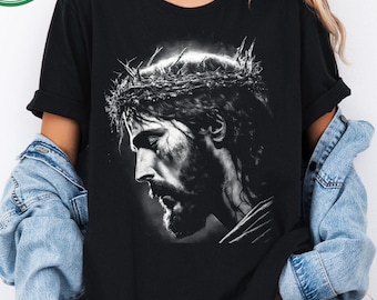 Jesus Vintage 90s Graphic Shirt, Jesus Shirt, Easter Shirt, Christian Easter Shirt, Retro Halftone Graphic Shirt, He Has Rizzen,Unisex Shirt