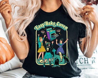 Easy Bake Coven T-Shirt, Witch T-Shirts, Happy Halloween, Spooky Season Shirt, Halloween Shirt, Halloween Gift, Fall Shirts, Spooky Season