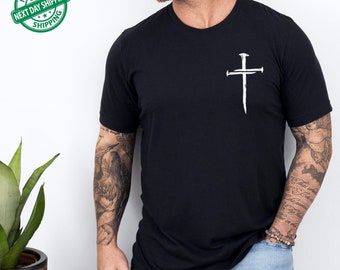 Cross Shirt, Faith Cross Shirt, Christian Gift, Faith Gift, Christian Shirts, Gift For Him, Gift For Her, Faith Cross, Fathers Day Shirt