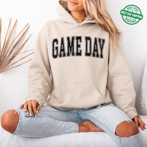 Game Day Hoodie, Gameday Sweatshirt, Game Day Crewneck, Unisex Gameday Sweater, Varsity Retro Gameday Outfit, Football, Baseball, Softball