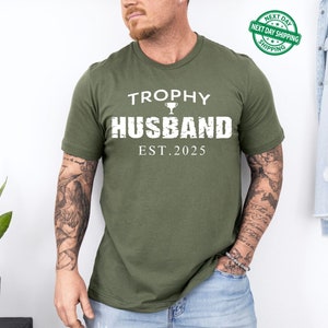 Trophy Husband Shirt, Gift For Him, Funny Husband Shirt, Gift From Wife, Anniversary Gift For Him, Gift For Husband, Anniversary Present