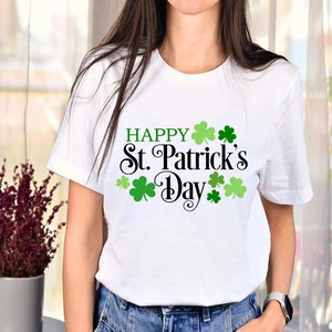 Irish Shirt, St. Patrick&#39;s Day Shirt, St. Patrick&#39;s Day T-Shirt for Women, St. Patrick&#39;s Shirt for Men, Luck of the Irish, Shamrock Shirt