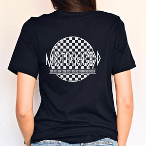 Motherhood Sometimes I Rock It Sometimes It Rocks Me, Back Design,Mama Shirt,Mom shirt,Women&#39;s T-shirts,