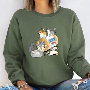 Antidepressant Cat Shirt, Cat Mom Sweatshirt, Funny Cats Sweater, Cat Lover Hoodie, Therapist Cat Owner Tee, Mental Health Matter T-Shirts