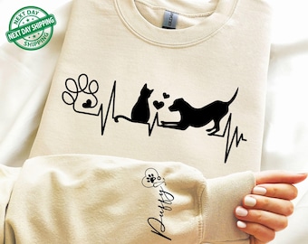 Custom Vet Tech Sweatshirt, Vet Tech Sweater, Personalized Vet Gifts, Veterinarian Hoodie, Animal Doctor Gift, Gift For Veterinarian