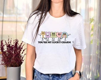 St. Patricks Day Shirt | Retro St. Patrick's Day | Lucky Charm | Cute Saint Patrick's Day Tee | Funny St. Pat's Day