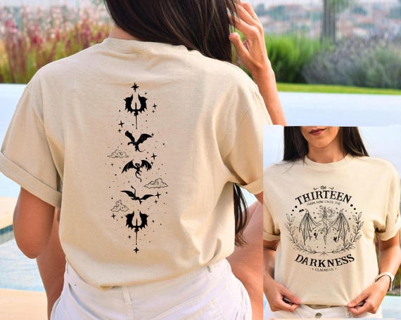 The Thirteen Throne Of Glass Shirt, Sjm Merch, From Now Until The Darkness Claims Us Shirt, We Are The Thirteen, Bookish Gift
