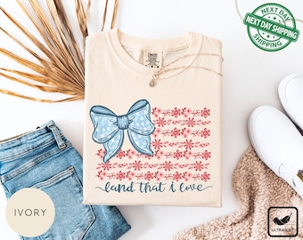 Camiseta "Land that I Love", Camiseta "America 250 Freedom", Camiseta retro del Día de la Independencia de EE. UU.