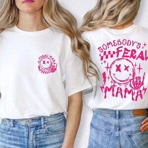 Cadeau pour maman sauvage, chemise maman sauvage de quelqu'un, chemise maman, chemise vie maman, chemise maman tendance, chemise maman sarcastique