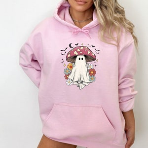 Mushroom Sweatshirt, Spooky Season Shirt, Ghost Shirt, Halloween Shirt, Funny Fall Shirt, Ghost Sweatshirt, Halloween Sweatshirt, Magic gift