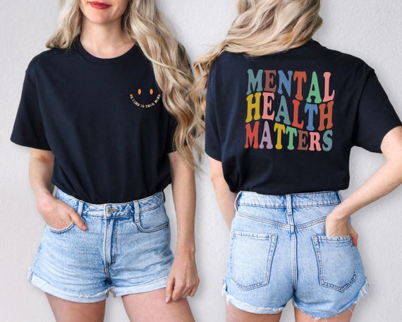 Mental Health Matters Shirt, Be Kind To Your Mind, Mental Health Shirt, Positive Quotes, Women Mental Health, Anxiety Shirt, Therapist Tee