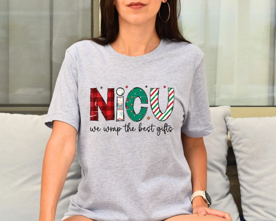 NICU Nurse Christmas Shirt, Neonatal ICU Nurse TShirt, Holiday Nicu Nurse Tee, Christmas Neonatal Intensive Care Unit Nurse Christmas Shirt