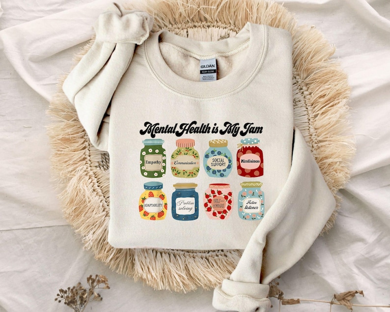 Psych Sweaters Mental Health Sweatshirt, Mental Health Awareness Sweatshirt ...