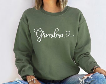 Grandma Sweatshirt, Nana Sweatshirt, Mother's Day Gift, Gift For Mother, Mama Hoodie, New Grandma Sweatshirt, New Mom Shirt, Grammy Shirt