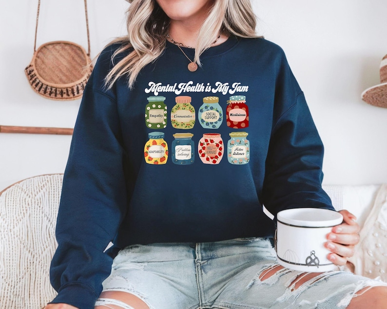 Psych Sweaters Mental Health Sweatshirt, Mental Health Awareness Sweatshirt ...