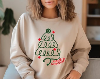 Nurse Christmas Sweatshirt, Doctor Christmas Sweater, Nurse Xmas Crewneck, Nurse Christmas Gift, Medical Christmas Sweatshirt