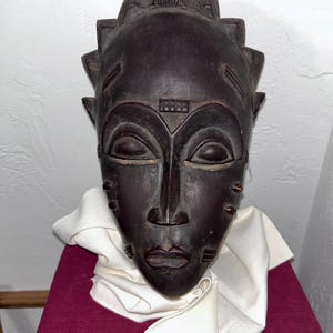 African Baoule mask
