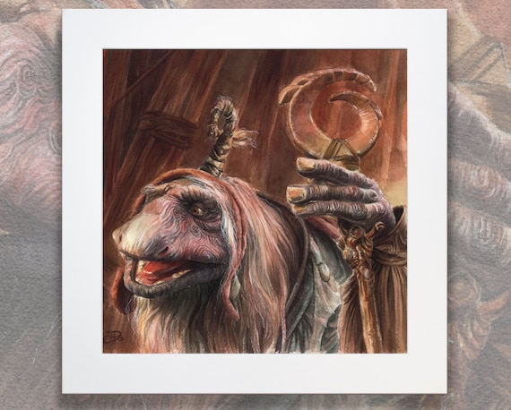 Urgoh print - The Dark Crystal  Wanderer - Urgoh Age of Resistance