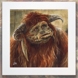 Ludo labyrinth art print - labyrinth watercolor print- ludo friend art print