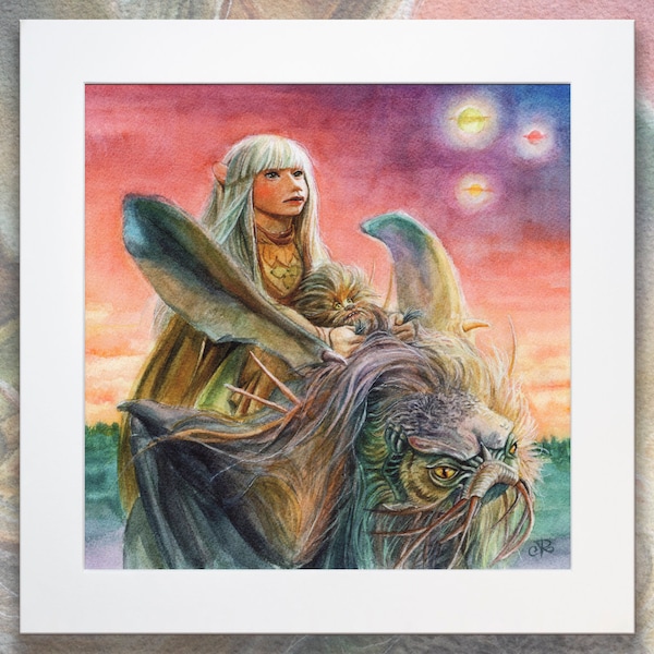 Kira-afdruk - The Dark Crystal Kira - kira landstrider art