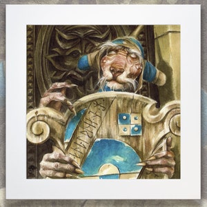 Ralph labyrinth print - the four guards - labyrinth print