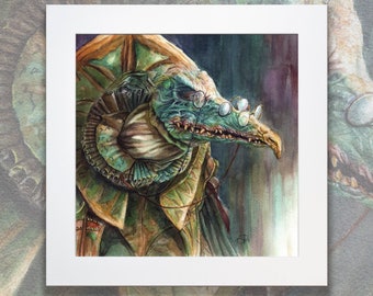 Skekok print - Skekok The Dark Crystal - Age of Resistance Skroll keeper