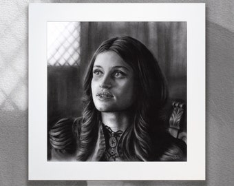Yennefer print - witcher - tovenares kunst