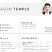 Ministry Resume Template Pastor Director Administrator Etsy