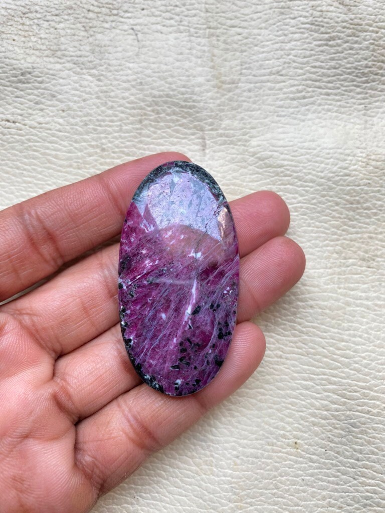 Ruby Cabochon 1 Piece Size 57 MM Approximately | Etsy